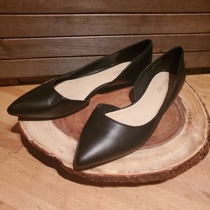 Nine West Black Slip On Flats